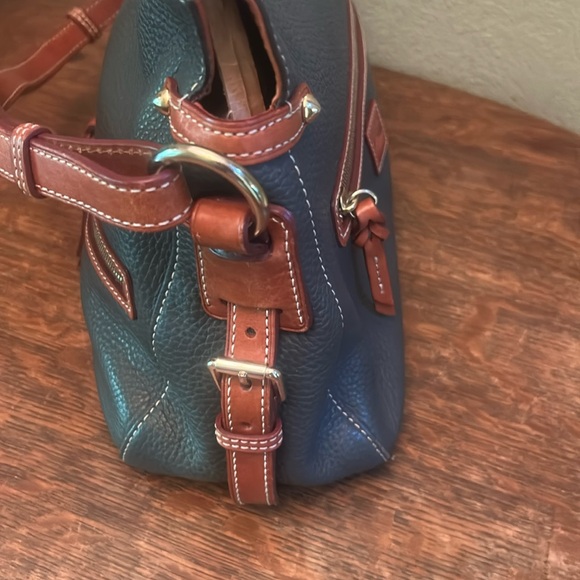 Dooney & Bourke East West Zip Sac-Hunter Green - Picture 7 of 16